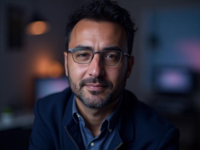 Retrato profesional de Jorge Cardona, Cofundador y Director Creativo