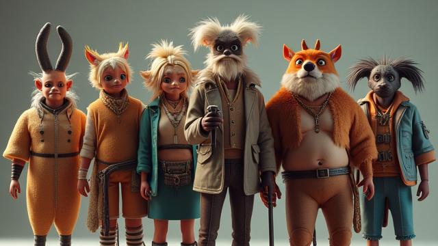 Proyecto destacado de modelado de personajes: 'Serie Web: Mythos Urbano'